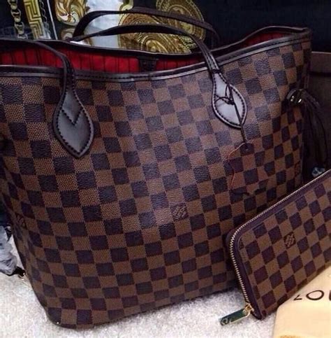 best clone louis vuitton purse|Louis Vuitton brown checked bag.